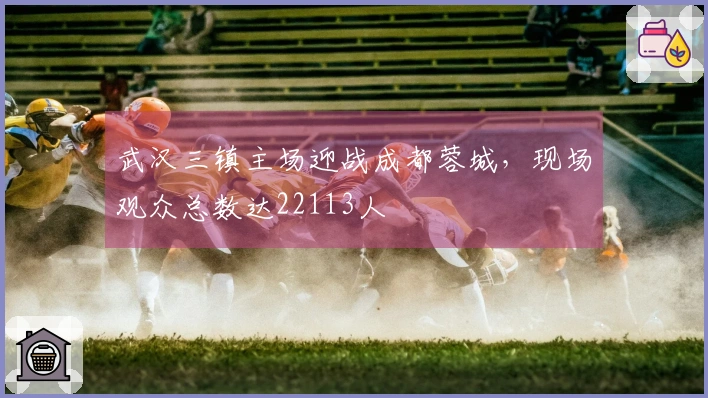 武汉三镇主场迎战成都蓉城，现场观众总数达22113人